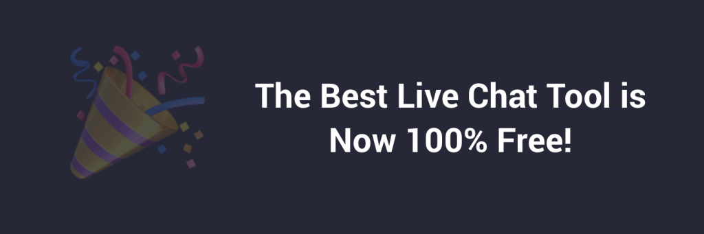 The Best Live Chat is Now 100% Free